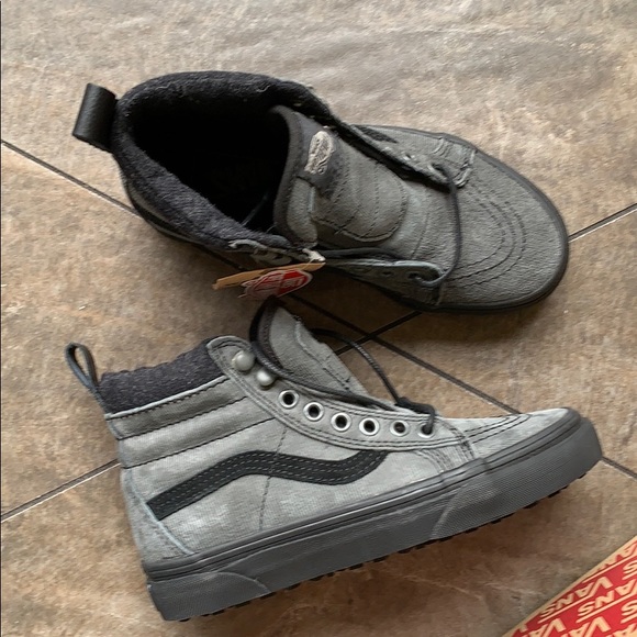 VANS SK8-Hi MTE DENIM SUEDE/BLACK WMNS - Picture 15 of 16
